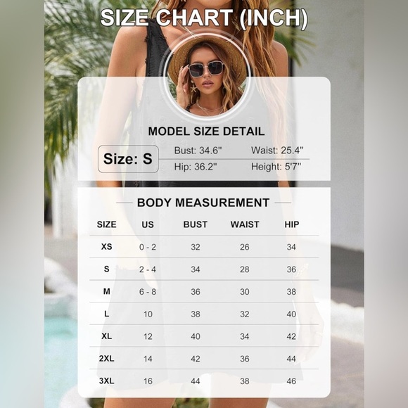 Blooming Jelly Casual Sun Dress Swiss Polka Dot Beach Tank Dress Size Small NWT - Picture 6 of 9